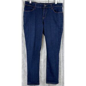 Faded Glory 16WP Skinny Blue Jeans with Stretch Mid Rise